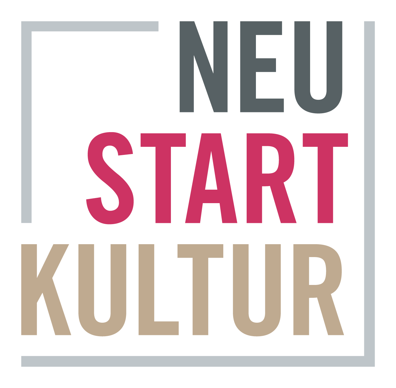 Logo Neustart Kultur mit integrierter Verlinkung